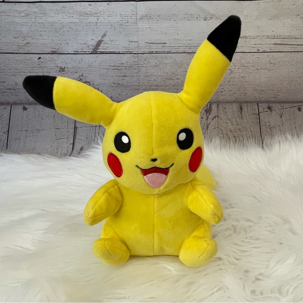 Pikachu Pokemon 9" Plush Doll Toy WCT Wicked Cool Toys Stuffed Animal